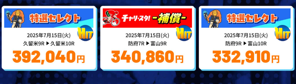 競輪予想サイト「チャリスタ」